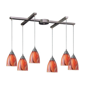 Arco Baleno Configurable Multi Pendant - Satin Nickel