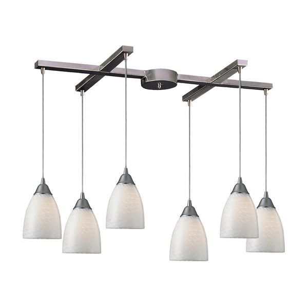 Arco Baleno Configurable Multi Pendant - Satin Nickel