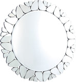 Cocoon Glass Contemporary Mirror