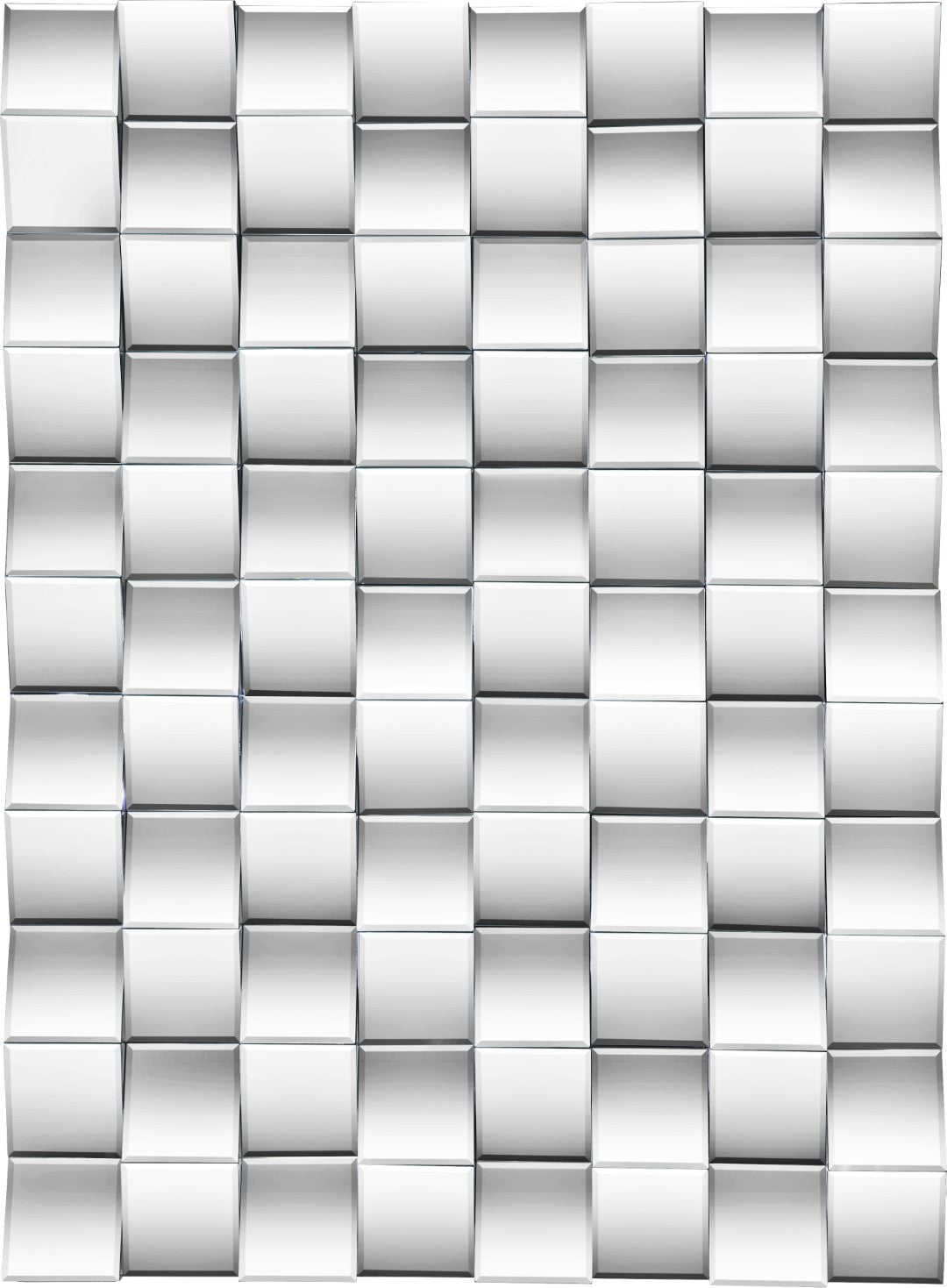 Meridian Furniture Ziggy Glass Mirror - Thumbnail 2
