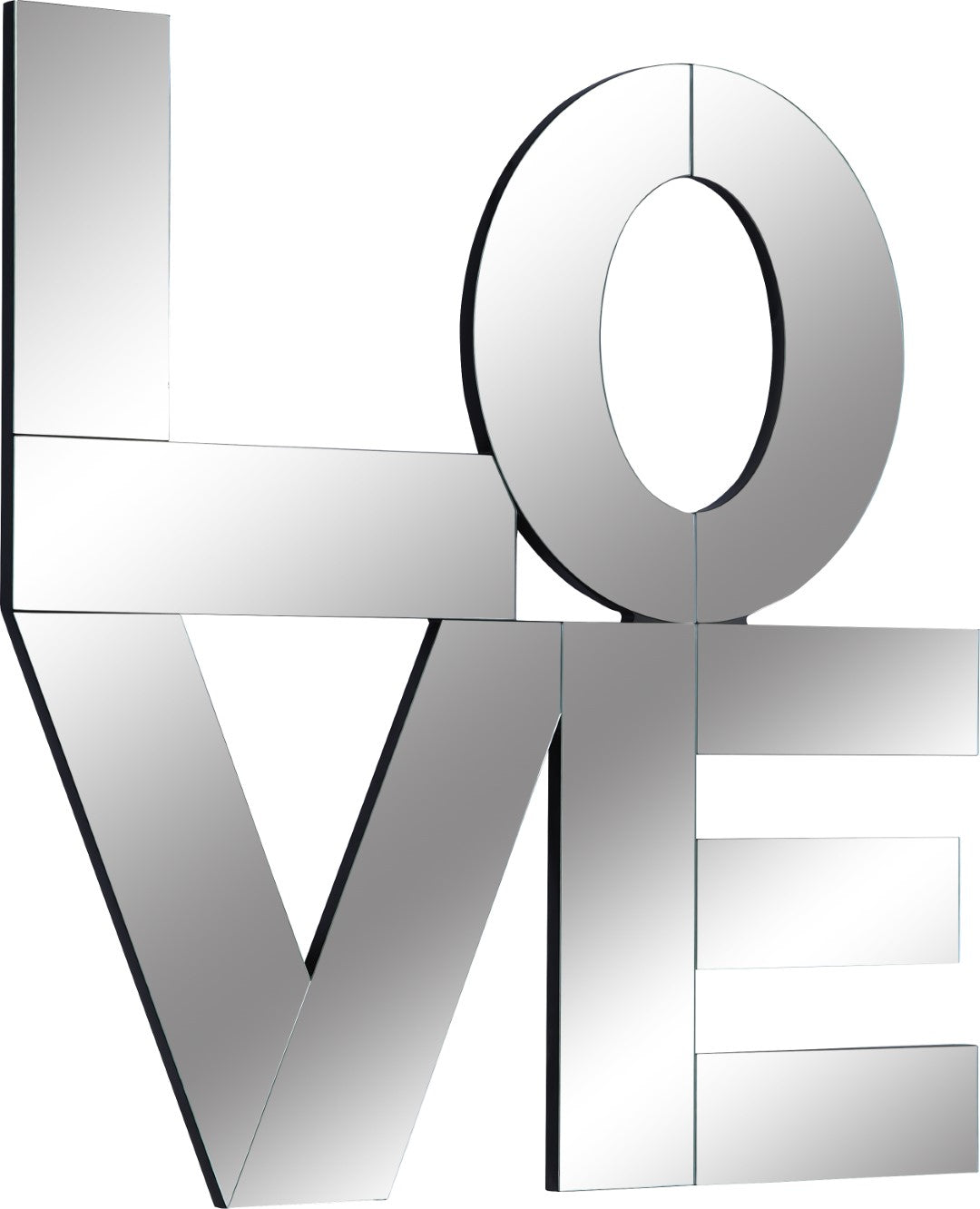 Meridian Furniture Love Glass Mirror - Thumbnail 3