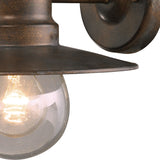 Maritime 10'' High 1-Light Outdoor Sconce - Hazelnut Bronze