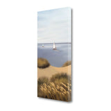 Behind the Beach Dunes View 1 Giclee Wrap Canvas Wall Art