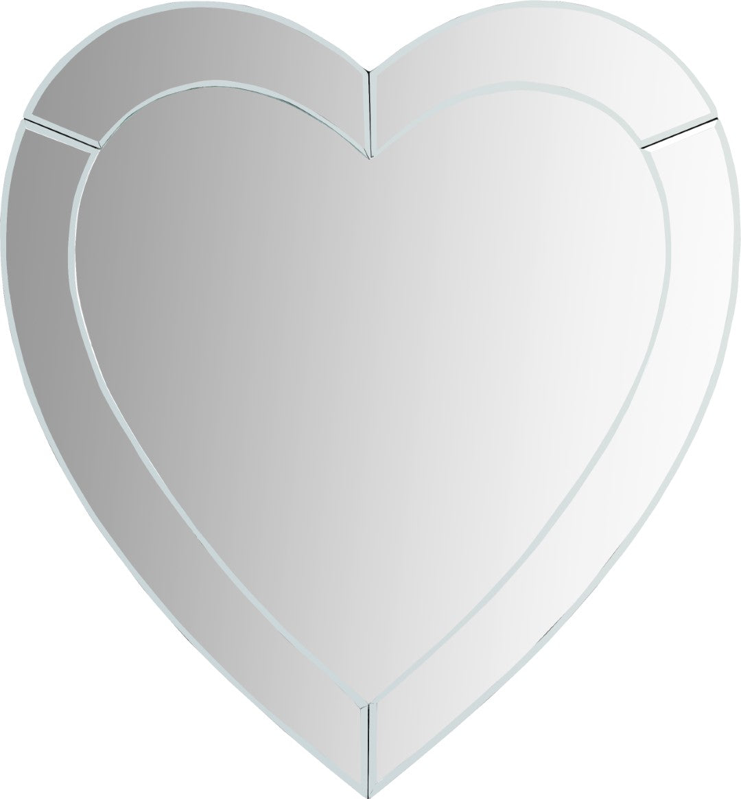 Meridian Furniture Heart Shaped Mirror - Thumbnail 2