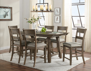 Vilo Home Hillcrest 7 Piece Counter Height Dining Set VH4300-7PC VH4300-7PC