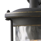 Farmstead 14'' High 1-Light Outdoor Sconce - Matte Black