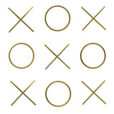 XOXO Stainless Steel Contemporary Wall Decor