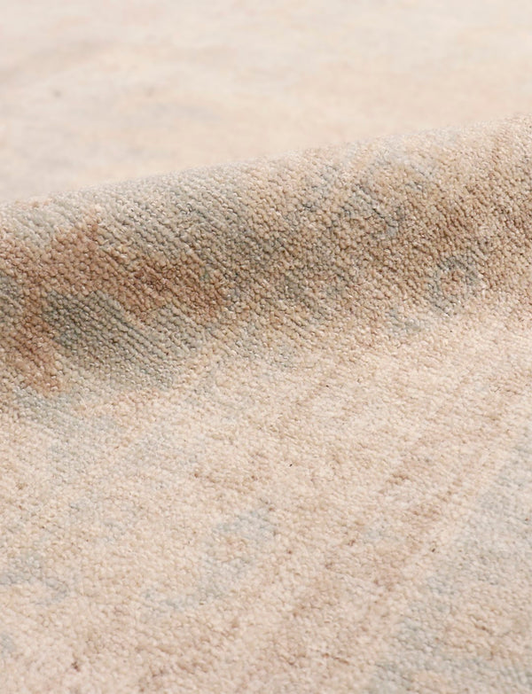 Pasargad Antique Oushak Collection Purple Lamb's Wool Area Rug 043207-PASARGAD