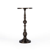 Butler Specialty Darien Round Bronze Pedestal End Table 4324392