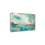 Abstract Watercolor Waterview 1 Giclee Wrap Canvas Wall Art