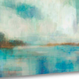 Abstract Watercolor Waterview 3 Giclee Wrap Canvas Wall Art