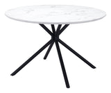 Amiens MDF, Steel Modern Commercial Grade Dining Table