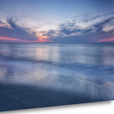 Early Morning Beach Sunrise 3 Giclee Wrap Canvas Wall Art