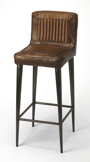 Butler Specialty Maxwell Leather Bar Stool 4347344