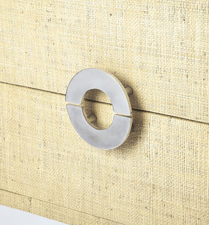 Butler Specialty Amelle Cream Raffia End Table 4357349