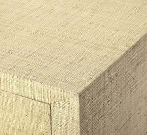 Butler Specialty Amelle Cream Raffia End Table 4357349