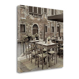 Authentic Venetian Café Giclee Wrap Canvas Wall Art