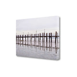 The Bay Pier 1 Giclee Wrap Canvas Wall Art