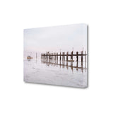 Fishing Boat Pier 1 Giclee Wrap Canvas Wall Art