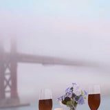 Up Close Overcast Bistro Café Golden Gate Bridge 4 Giclee Wrap Canvas Wall Art