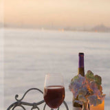 Sunset Wine Night For Two City 3 Giclee Wrap Canvas Wall Art