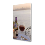 Glass of Wine City 3 Giclee Wrap Canvas Wall Art