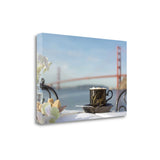 Café Mug Golden Gate Bridge 1 Giclee Wrap Canvas Wall Art