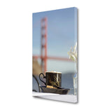 Up Close Café Mug Golden Gate Bridge 2 Giclee Wrap Canvas Wall Art