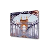 38" Spellbinding Suspension Bridge Giclee Wrap Canvas Wall Art