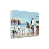 Fun at the Beach Canvas Wall Art