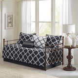 Madison Park Essentials Merritt Transitional| 100% Polyester Printed 6Pcs Daybed Set MPE13-631