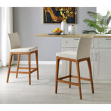 New Pacific Direct Devon Fabric Counter Stool , (Set of 2)