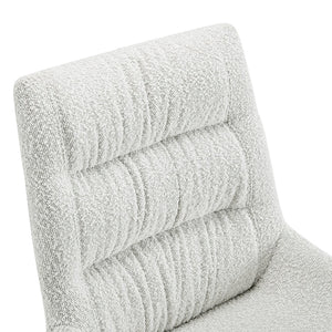 New Pacific Direct Kelsey Fabric Dining Side Chair, (Set Of 2) SFX2 Boucle Beige