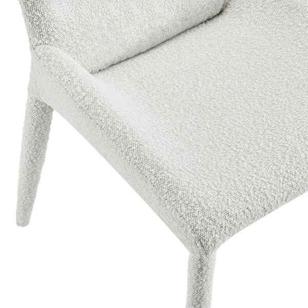 New Pacific Direct Kelsey Fabric Dining Side Chair, (Set Of 2) SFX2 Boucle Beige