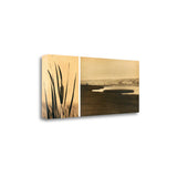 By the Water Sepia Tone Giclee Wrap Canvas Wall Art