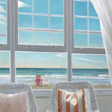 32" Beach House View 3 Giclee Wrap Canvas Wall Art