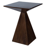 Titus Dark Brown Modern End Table