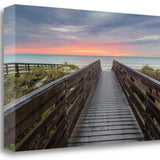 Beach Entrance 1 Giclee Wrap Canvas Wall Art