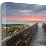 Beach Entrance 3 Giclee Wrap Canvas Wall Art