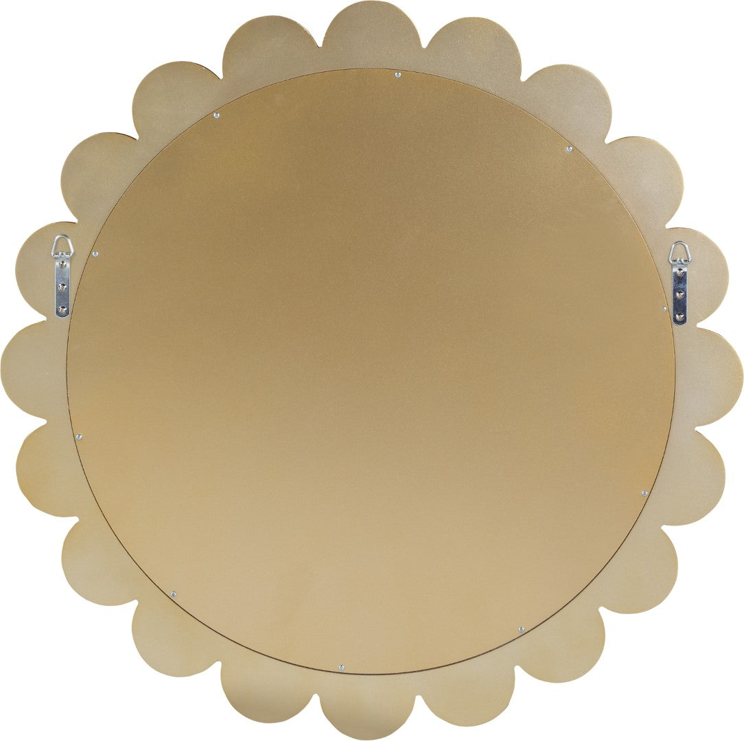 Meridian Furniture Shell Mirror - Thumbnail 4