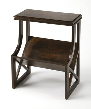 Butler Specialty Pascal Dark Brown Wood Book Table 4441140
