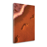 Sandy Footprints 4 Giclee Wrap Canvas Wall Art