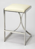 Natalya Silver Counter Stool