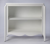 Butler Specialty Wilshire Glossy White Bookcase 4470304