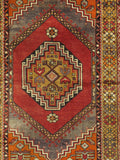 Pasargad Antique Sivas Collection Coral Lamb's Wool Area Rug 044773-PASARGAD