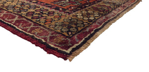 Pasargad Antique Sivas Collection Coral Lamb's Wool Area Rug 044773-PASARGAD