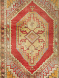 Pasargad Antique Sivas Collection Coral Lamb's Wool Area Rug 044781-PASARGAD