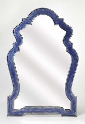 Butler Specialty Donia Blue Wall Mirror 4481291