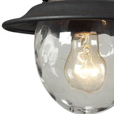 Searsport 8'' Wide 1-Light Outdoor Pendant - Weathered Charcoal