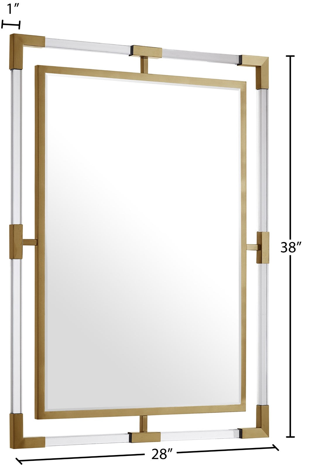 Meridian Furniture Ghost Mirror - Thumbnail 5